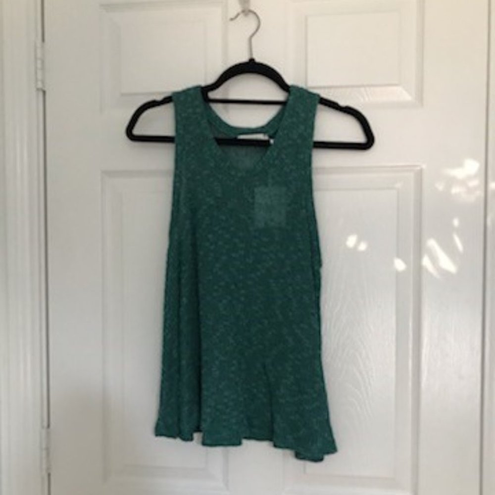 Dark Green Sweater Tank